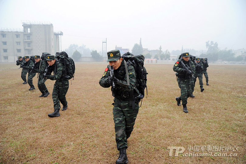 高清组图:武警特战队换新款作战服【3】