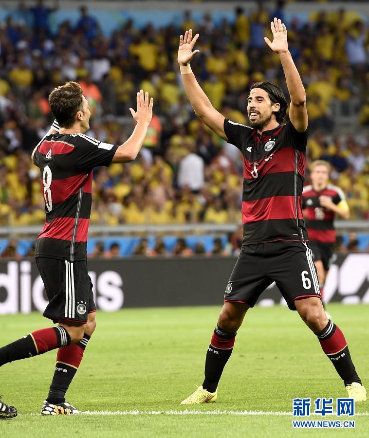 德国7-1大胜巴西