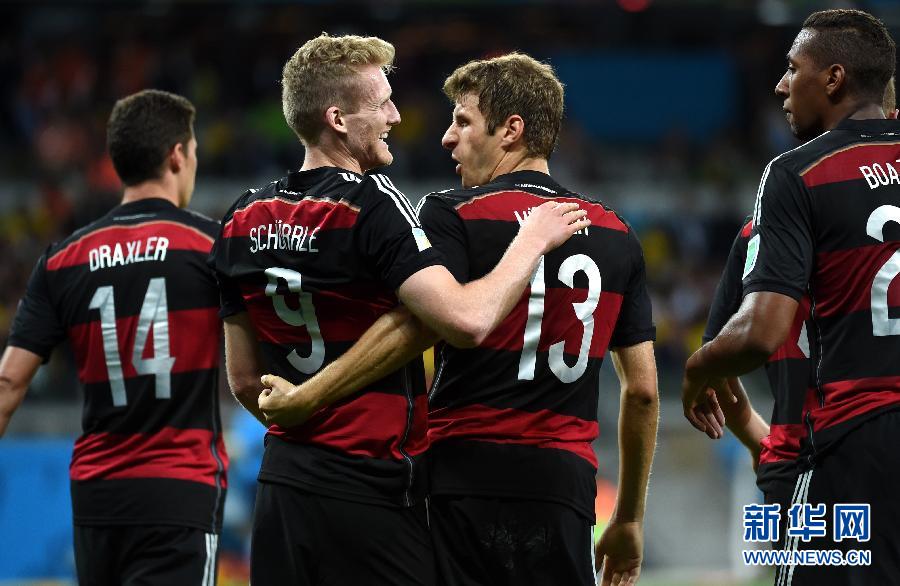 德国7-1大胜巴西