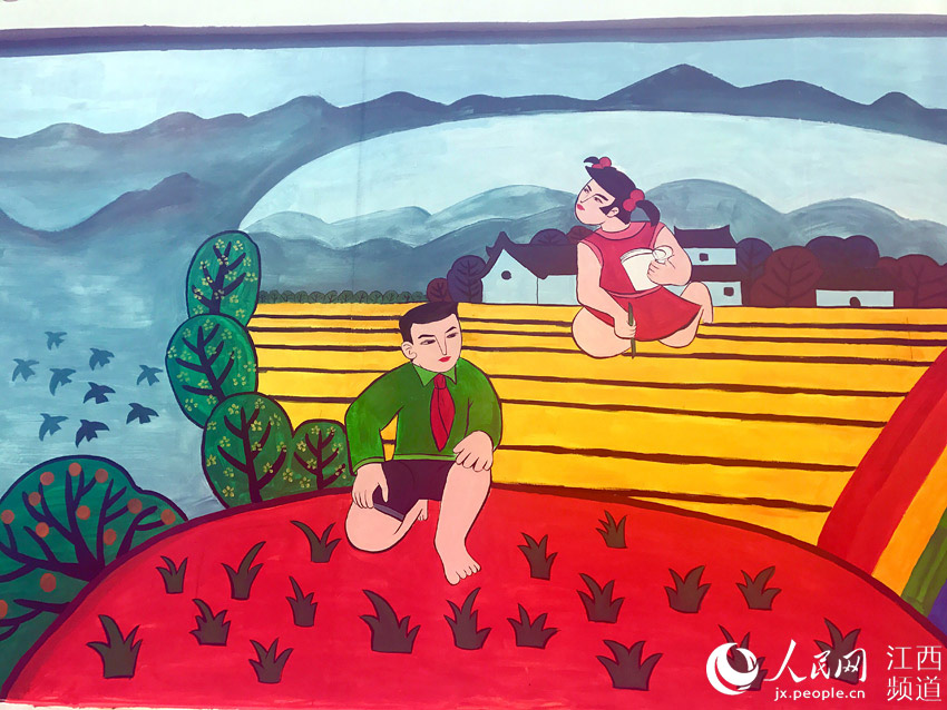 人民網萬安9月19日電 (吳菁)9月19日上午,中國精神中國夢全國農民畫創作展在江西省萬安縣高陂鎮田北農民畫村舉行。此次畫展收到來自全國24個省(直轄市、自治區)、141個參展單位共1340件作品,經過專家評審,300幅作品入選本次畫展。 近年來,萬安縣大力推進農民畫的產業化與市場化,在高陂鎮田北村成功打造了全省首個六位一體農民畫村,被評為國家3A級景區和省4A級鄉村旅游點,讓農民畫成為萬安最具特色、最具競爭力的文化品牌。2014年,中國民協命名萬安縣為中國農民畫之鄉2015年,中國民協在田