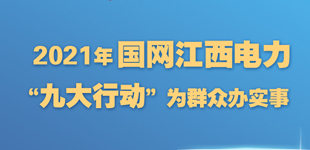 江西電力“九大行動”為群眾辦實事        “持續優化電力營商環境”……國網江西電力“九大行動”為群眾辦實事。【閱讀】