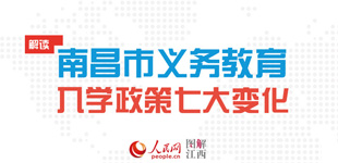 解读：南昌义务教育入学政策七大变化        与以往招生工作相比，今年南昌市义务教育招生入学政策有七个方面的变化。【阅读】