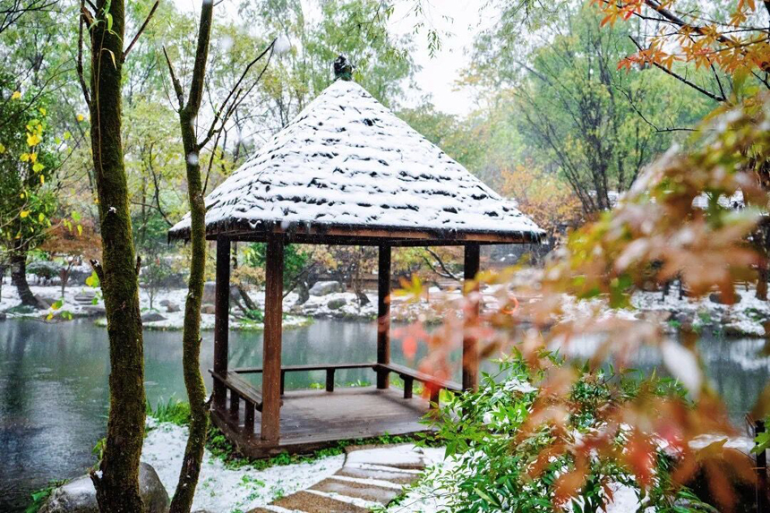 江西明月山迎瑞雪 地方供图