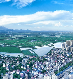 江西共青城：生态优先绘美景