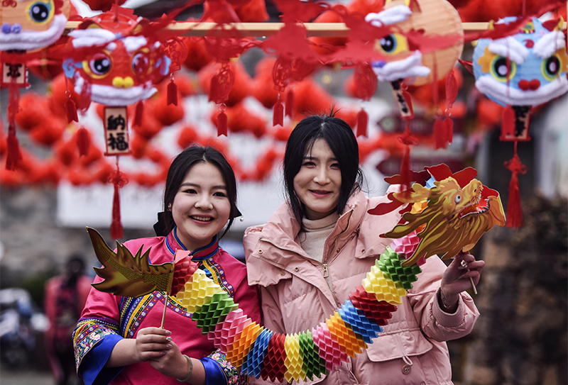 江西资溪：畲汉同庆迎春节