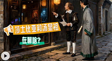 莎士比亞遇上湯顯祖，他們會說啥？