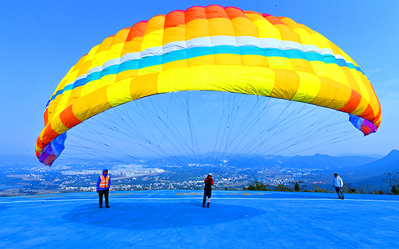 江西南康：低空经济“展翅高飞”