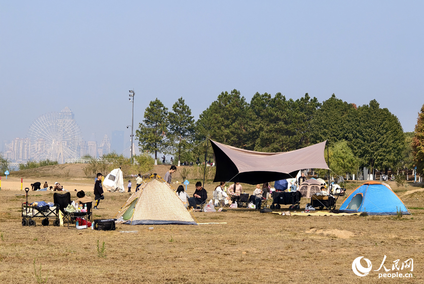 江西南昌：暖冬沙灘 解鎖城市親水新場景【10】