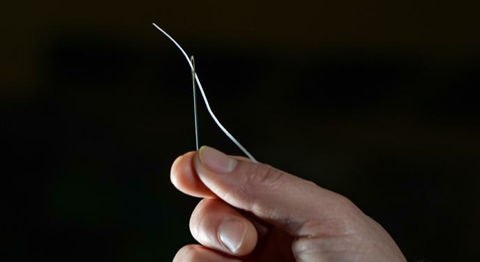 能穿針的藕絲是如何“練”成的？