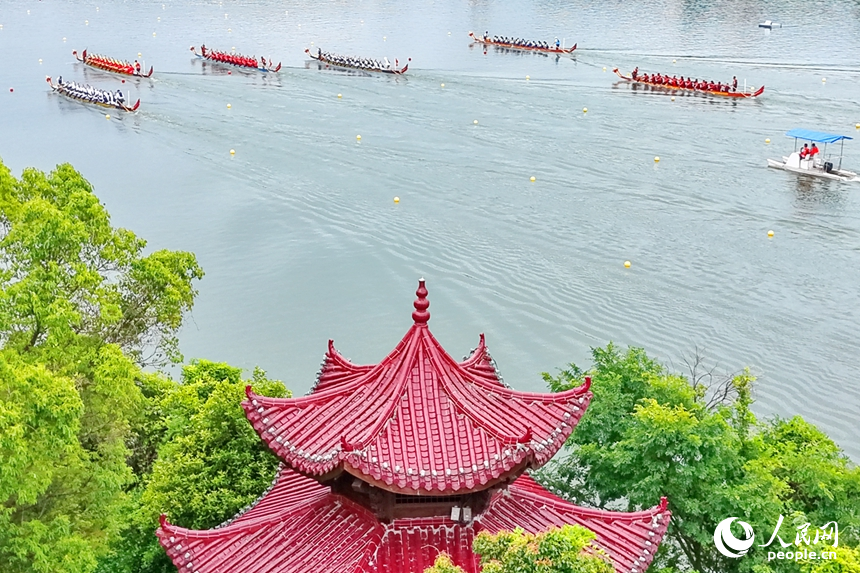 图为比赛现场。人民网记者 朱海鹏摄