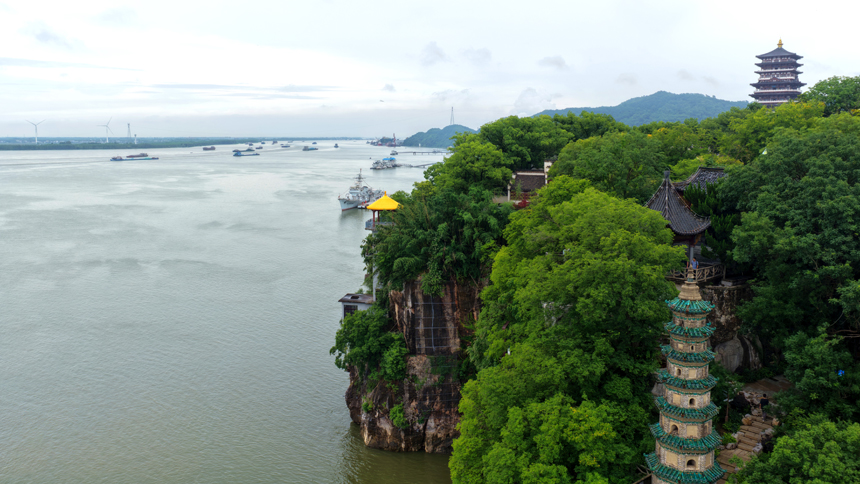 受持續降雨及上游來水因素影響，鄱陽湖水位持續上漲。徐會剛攝