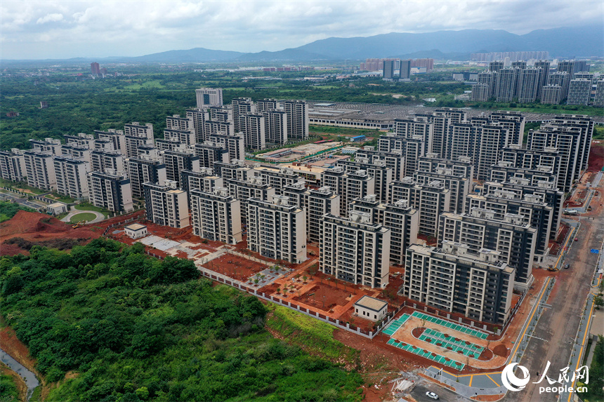 江西南昌：安置房建設忙