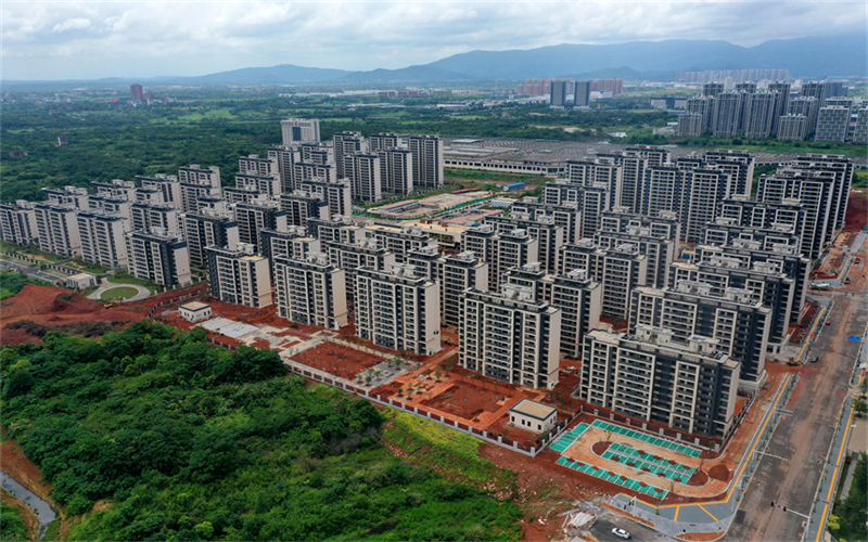 江西南昌：安置房建設忙