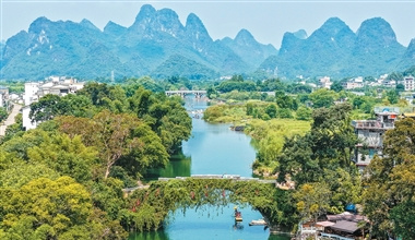 秋日乡村风景如画