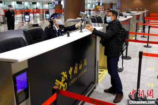 北京大兴机场国际及港澳台地区客运航线恢复科技助力旅客“一次过检”
